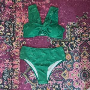 Green Shein Bathing Suit